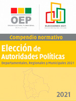 Compendio normativo Elección de Autoridades Políticas Departamentales, Regionales y Municipales 2021