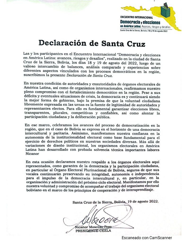 TSE Bolivia - CEEDLA