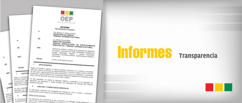 informes